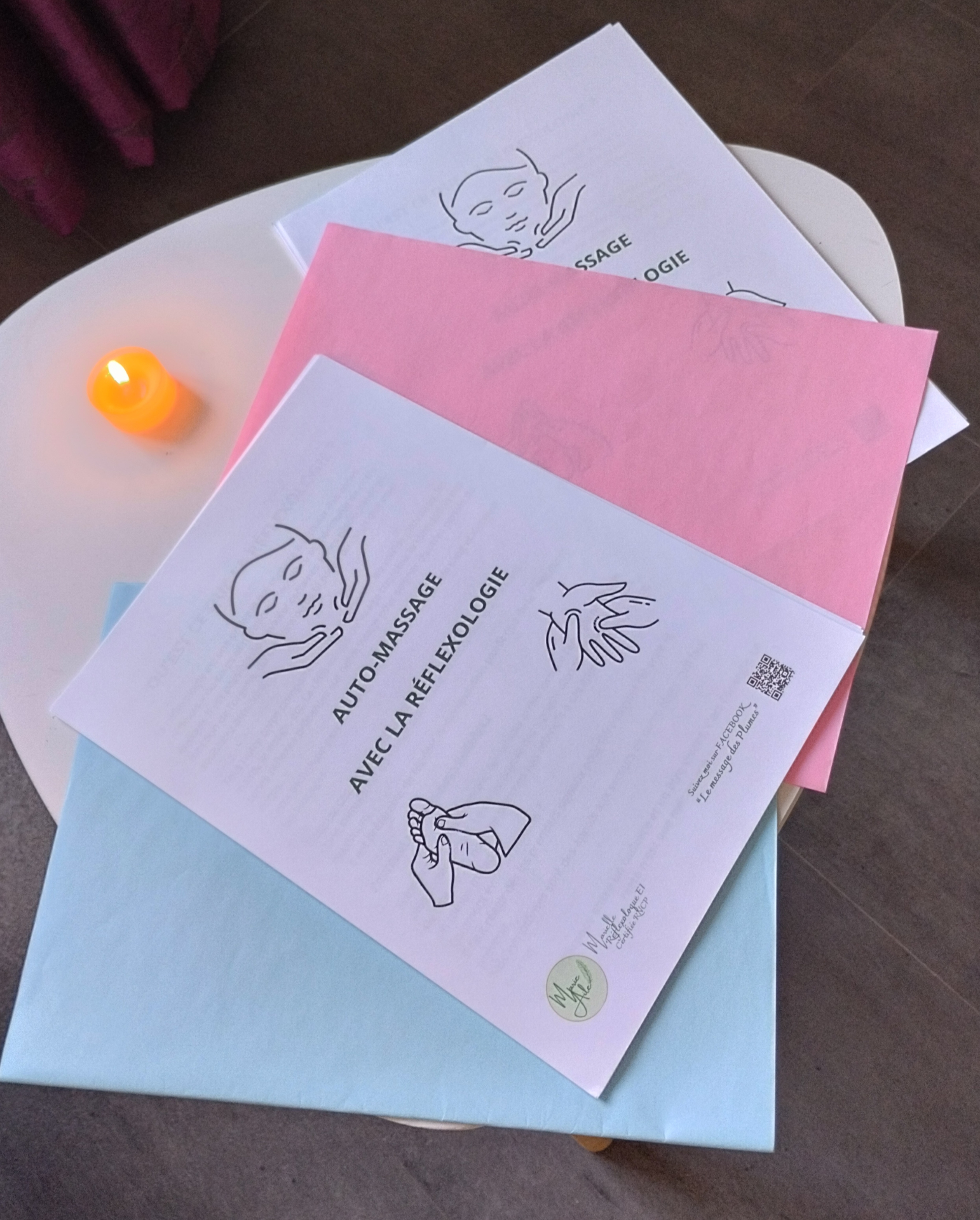 Document d'auto-massage remis aux participants